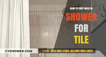 Prepping Your Walk-In Shower for Tile Installation: A Step-by-Step Guide