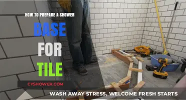 Mastering Shower Base Prep: Essential Steps for Perfect Tile Installation