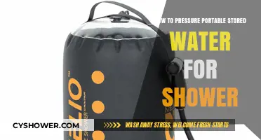 DIY Portable Shower: Pressure Tips for Stored Water on the Go