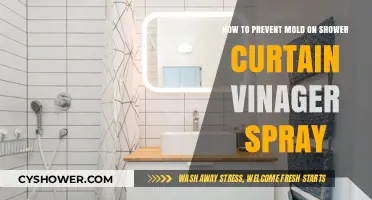 Prevent Mold on Shower Curtains with Vinegar Spray: Easy Tips