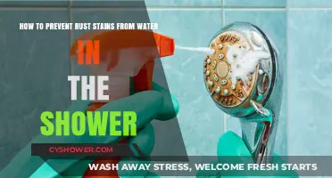 Prevent Rust Stains in Your Shower: Easy Cleaning Tips and Tricks