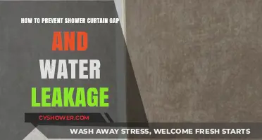 Prevent Shower Curtain Gaps: Stop Water Leakage with These Tips