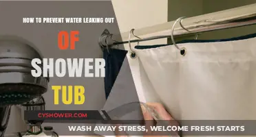 Stop Shower Tub Leaks: Effective Tips to Prevent Water Escaping