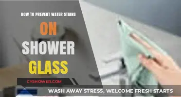Prevent Water Stains: Easy Tips for Spotless Shower Glass