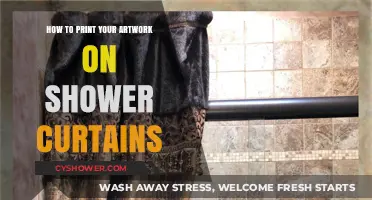 Transform Your Bathroom: Printing Custom Artwork on Shower Curtains