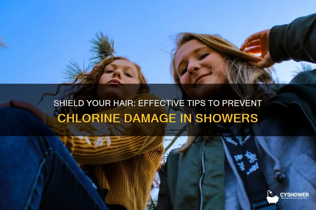 how to protect hair from chlorine in shower