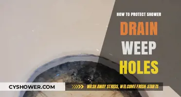 Prevent Clogs: Essential Tips to Protect Shower Drain Weep Holes