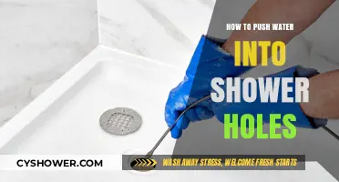 Effective Techniques to Push Water into Shower Holes for Better Drainage