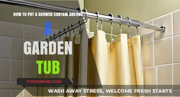 Easy Steps to Install a Shower Curtain on Your Garden Tub