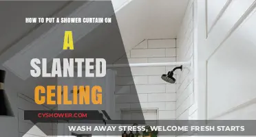 Installing Shower Curtains on Slanted Ceilings: A Step-by-Step Guide