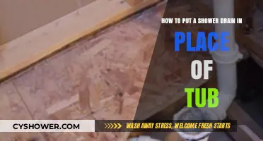 Replace Your Tub with a Shower: Installing a Drain Step-by-Step