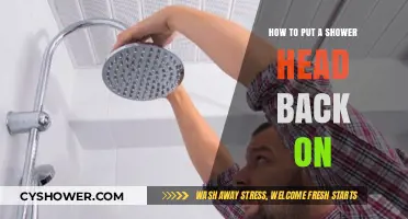 Quick Guide: Reattaching Your Shower Head Effortlessly in Simple Steps