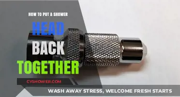 Easy Steps to Reassemble Your Shower Head Like a Pro