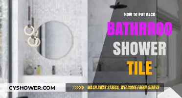 Step-by-Step Guide to Reinstalling Bathroom Shower Tile Like a Pro