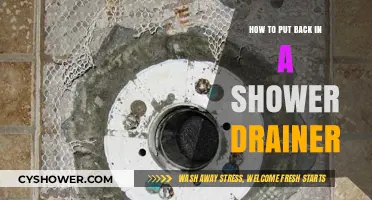 Easy Steps to Reinstall Your Shower Drainer Like a Pro
