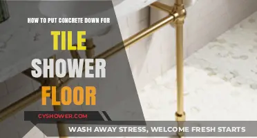 Mastering Concrete Installation for a Durable Tile Shower Floor