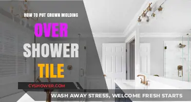 Installing Crown Molding Over Shower Tile: A Step-by-Step Guide
