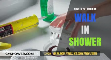 Installing a Drain in Your Walk-In Shower: A Step-by-Step Guide