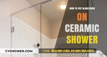 Installing a Glass Door on Your Ceramic Shower: A Step-by-Step Guide