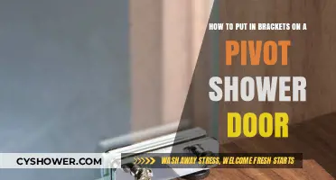 Easy Guide to Installing Brackets on Your Pivot Shower Door