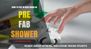 Installing a New Drain in Your Pre-Fab Shower: Step-by-Step Guide
