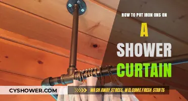 Creative DIY: Applying Iron-Ons to Your Shower Curtain Easily