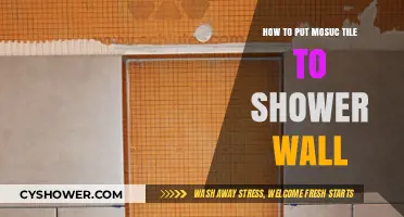 Easy Steps to Install Mosaic Tiles on Your Shower Wall