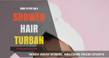 Effortless Hair Drying: Mastering the Art of the Shower Turban