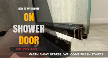 Easy DIY Guide: Adding Rubber Seal to Your Shower Door