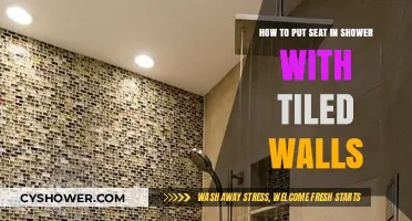 Installing a Shower Seat on Tiled Walls: A Step-by-Step Guide