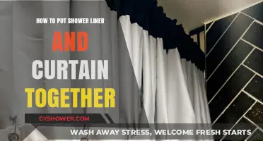Easy Steps to Combine Shower Liner and Curtain Seamlessly