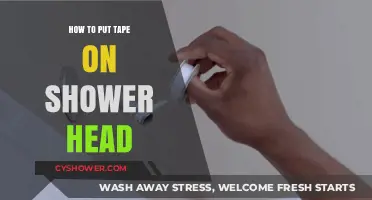 Easy DIY Guide: Properly Applying Tape to Your Shower Head