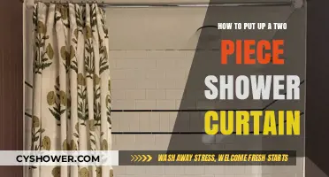 Easy Steps to Install a Two-Piece Shower Curtain Perfectly
