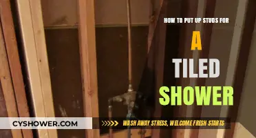 Mastering Tiled Shower Installation: A Guide to Putting Up Studs