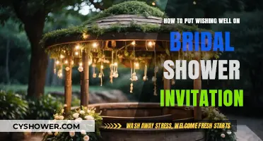 Creative Ways to Include a Wishing Well in Your Bridal Shower Invites