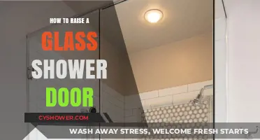 Mastering the Art of Raising a Glass Shower Door: A Step-by-Step Guide