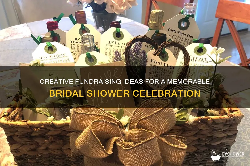 how to raise money for a bridal shower