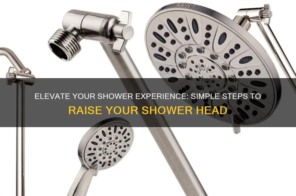 how to raise my shower head