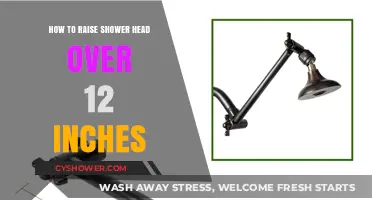 Elevate Your Shower Experience: Raising Your Shower Head Over 12 Inches
