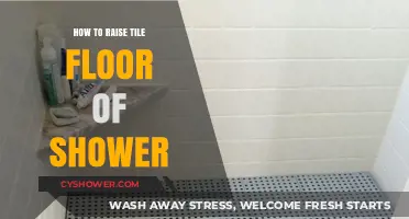 Elevate Your Shower: Step-by-Step Guide to Raising Tile Floors