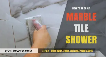 Revitalize Your Shower: A Step-by-Step Guide to Re-Grouting Marble Tile