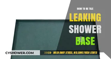 Fix Your Leaking Shower Base: A Step-by-Step Retiling Guide