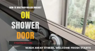 Quick Fix: Reattaching Your Shower Door Roller Bracket Easily