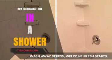 Easy Shower Tile Repair: Recaulking a Single Tile Like a Pro