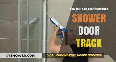 Easy Steps to Recaulking Your Bottom Sliding Shower Door Track