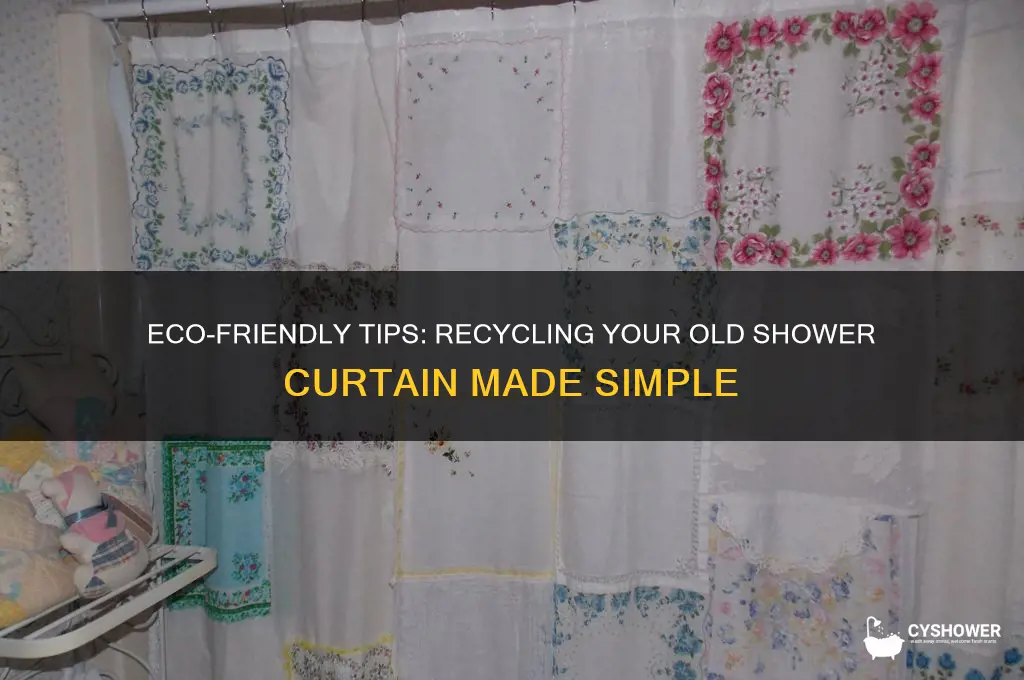 how to recycle a shower curtain