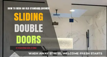 Revamp Your Shower: Easy Steps to Redo Sliding Double Doors