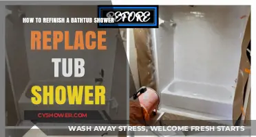 Revive Your Bathroom: Refinish Bathtub Shower & Replace Tub Guide