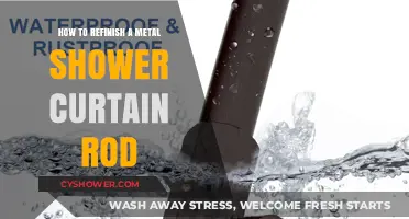 Revive Your Metal Shower Curtain Rod: A DIY Refinishing Guide
