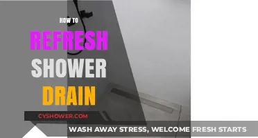 Revitalize Your Shower Drain: Simple Steps for a Fresh and Clean Flow